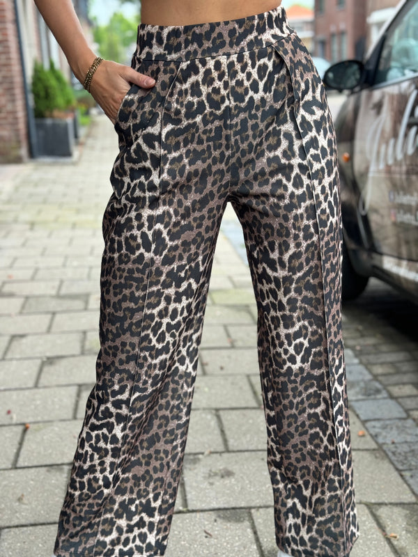 Wide Leg | Leopard