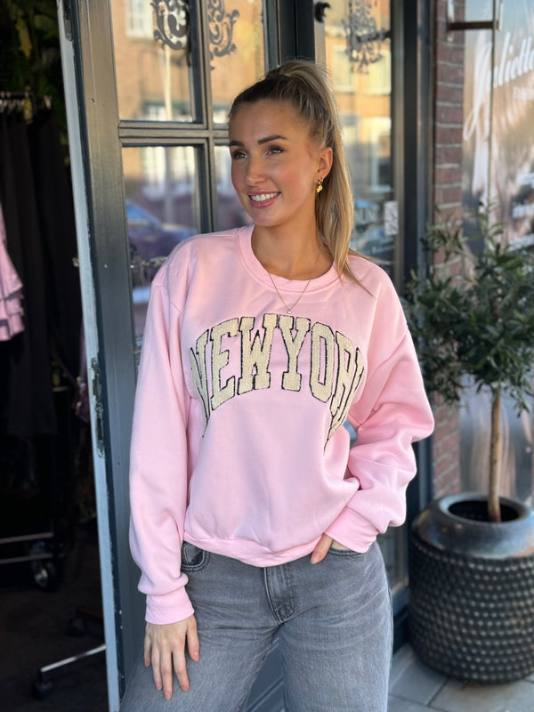 Sweater New York | Pink